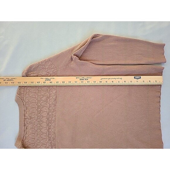 LEE Wrangler Retro Womens  Brown Long Sleeve  Pullover Sweater Size L - Picture 8 of 8